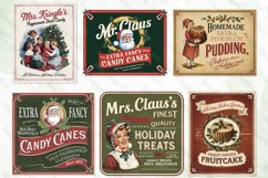 Vintage Christmas Labels Sublimation Bundle Product Image 4