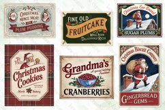 Vintage Christmas Labels Sublimation Bundle Product Image 2