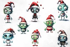 Vintage Christmas Monster Sublimation Product Image 2
