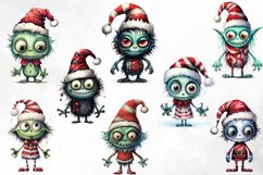 Vintage Christmas Monster Sublimation Product Image 3