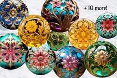 Vintage Glass Ornaments / 3D Christmas Ornaments Png Product Image 8