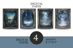 Enchanted Forest Digital Paper - Mystical Designs Product Image 1