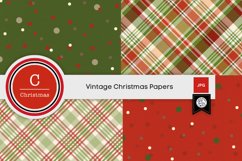 Vintage Christmas Digital Scrapbook Kit Product Image 5