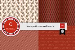 Vintage Christmas Digital Scrapbook Kit Product Image 6