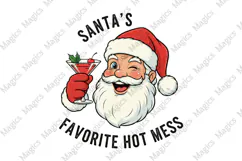 Vintage Christmas Png Santa' Favorite png Product Image 1
