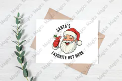 Vintage Christmas Png Santa' Favorite png Product Image 3