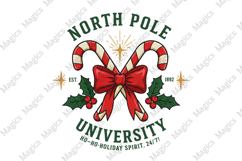 Vintage Christmas PNG, University Product Image 1