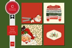 Vintage Christmas Digital Scrapbook Kit Product Image 14
