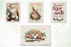 Vintage Christmas Postcard Clipart Bundle Product Image 4