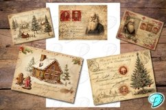 Vintage Christmas Postcards Ephemera Product Image 4