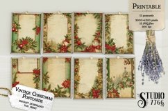Vintage Christmas Letter Postcards Product Image 2