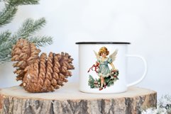 Christmas Sublimation Design PNG - Vintage Kids clipart Product Image 2