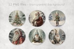 Christmas Vintage Circles for Coasters Product Image 5