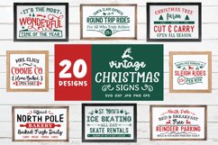 Vintage Christmas Signs Svg Bundle | Christmas Svg Bundle Product Image 8