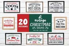 Vintage Christmas Signs Svg Bundle | Christmas Svg Bundle Product Image 3