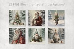 Christmas Vintage Square Coaster Bundle Product Image 4