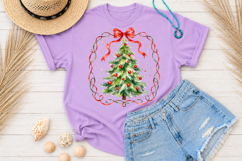 Vintage Christmas Sublimation PNG Santa Claus Holiday Product Image 2