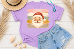 Vintage Christmas Sublimation Santa Snowman Tree Product Image 2