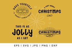 Vintage christmas tshirt svg design