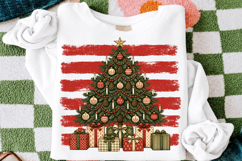 Vintage Christmas Tree PNG - Winter Sublimation Design Product Image 3