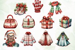 Vintage Christmas Woolen Sublimation Product Image 2