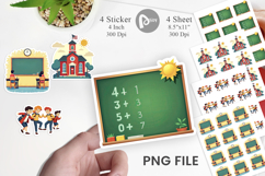 Vintage Classroom Sticker Product Image 1