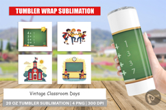 Tumbler Vintage Classroom Product Image 1