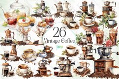 Vintage Coffee Sublimation Bundle Product Image 1