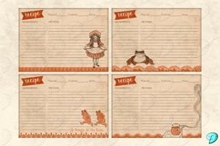 Vintage Cook Book Printable Recipe Cards Product Image 4