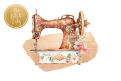Vintage Seamstress Atelier Clipart Set - 25 .PNG Files Product Image 2
