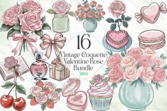 Vintage Coquette Valentine Rose Bundle Product Image 1