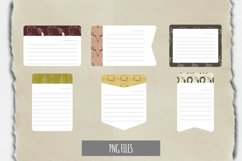 Vintage Cowboy Stuff Shaped Journaling Area Product Image 1