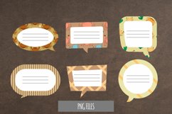 Vintage Crabs Seamless Pattern Speech Bubbles Product Image 1
