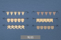 Vintage Crown Seamless Pattern Bunting Banner Product Image 1