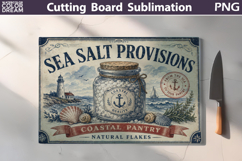 Sea Salt Provisions | Cutting Board Sublimation Product Image 1