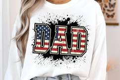 Vintage Dad 4th of July PNG Product Image 2