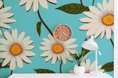 daisy flowers, daisy floral patterns, daisy flower digital papers, floral digital paper, floral wrap