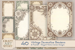 Vintage Decorative Borders &amp; Frames Product Image 1