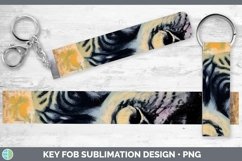 GorgeousVintage Decoupage Key Fob design.