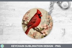 GorgeousVintage Decoupage Keychain design.