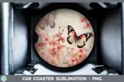 GorgeousVintage Decoupage Car Coaster design.