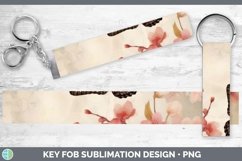 GorgeousVintage Decoupage Key Fob design.