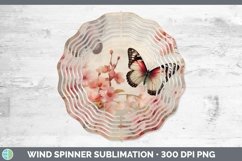 GorgeousVintage Decoupage Wind Spinner design.