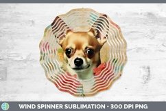 GorgeousVintage Decoupage Wind Spinner design.