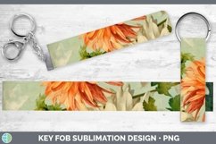 GorgeousVintage Decoupage Key Fob design.