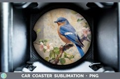 GorgeousVintage Decoupage Car Coaster design.