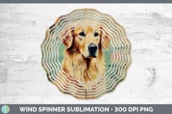 GorgeousVintage Decoupage Wind Spinner design.