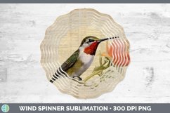 GorgeousVintage Decoupage Wind Spinner design.