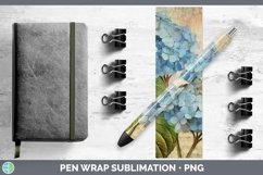 GorgeousVintage Decoupage Pen Wrap design.