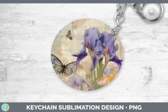 GorgeousVintage Decoupage Keychain design.